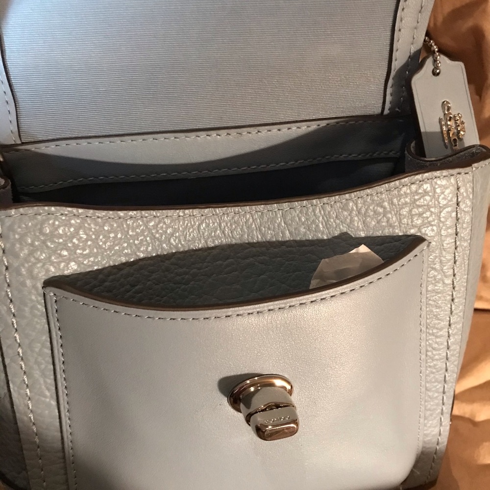 Coach Backpack Blue - Picture 4 of 6